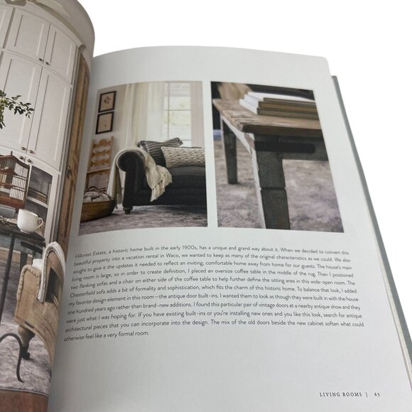 Joanna Gaines "Homebody" Hardcover Book First Edition No Dust Cover - Picture 8 of 13